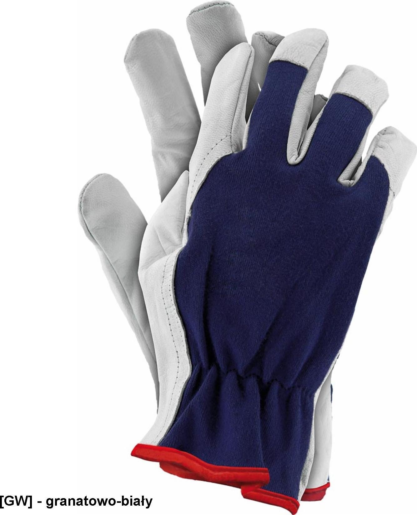 Ogrifox OX-INPAK - rękawice ochronne wykonane ze skóry koziej 8