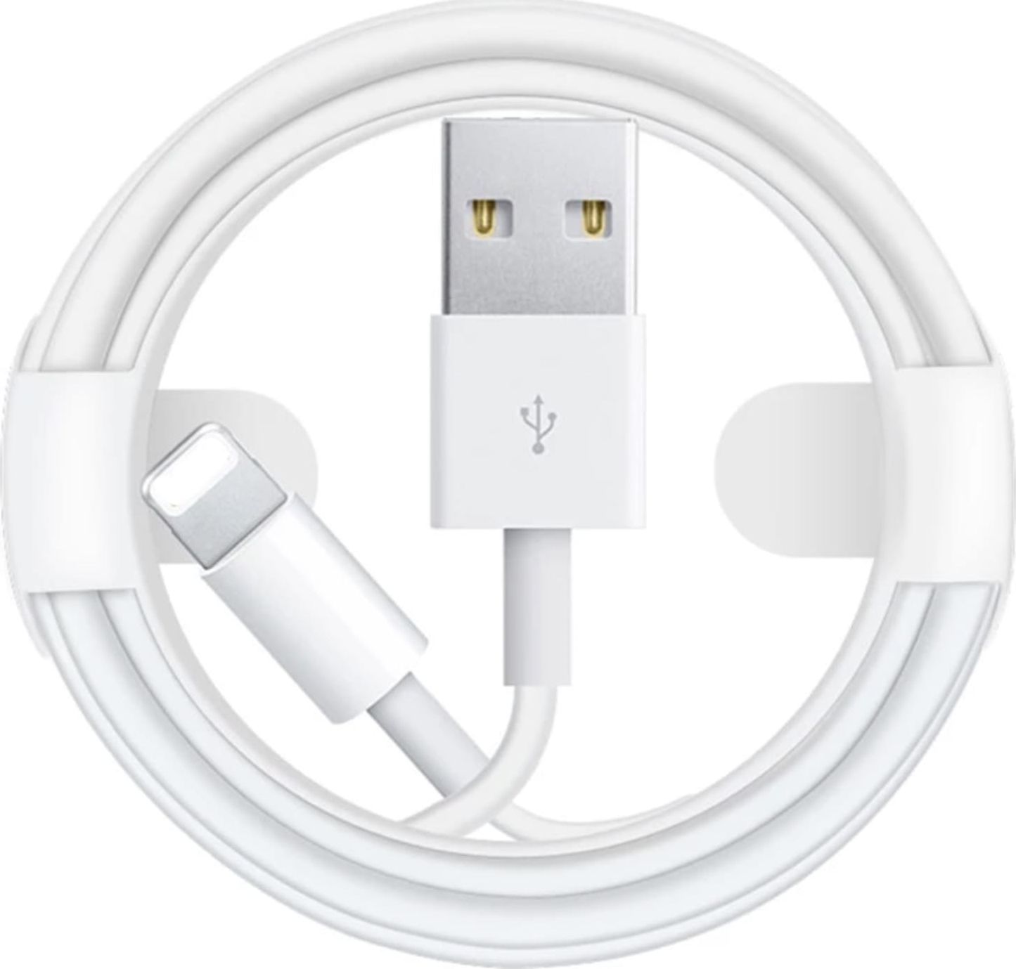 Kabel USB R2 Invest USB-A - Lightning 2 m Biały (LIGHTNING 2m iPhone white)