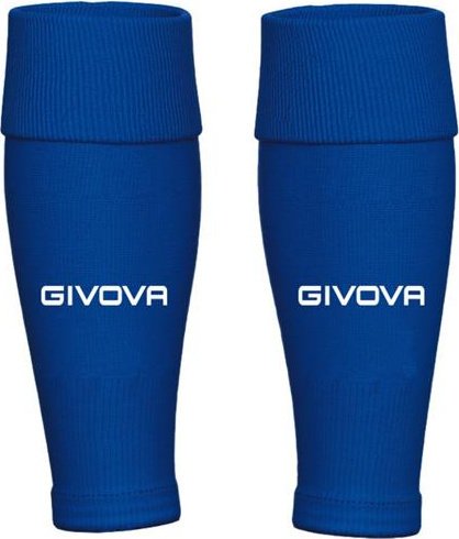Givova Rękawy piłkarskie Skarpety tubularne niebieskie C063-0002 Senior
