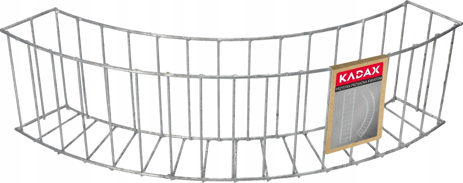 Kadax Donica Gabionowa Obrzeża Ogrodowe Trawnikowe 75cm