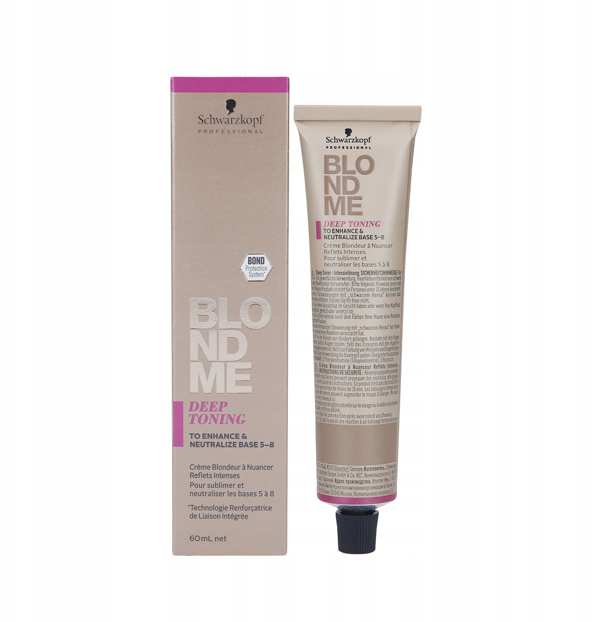 Schwarzkopf Professional BlondMe Bond Enforcing Blonde Toning Milk Chocolate 60 ml