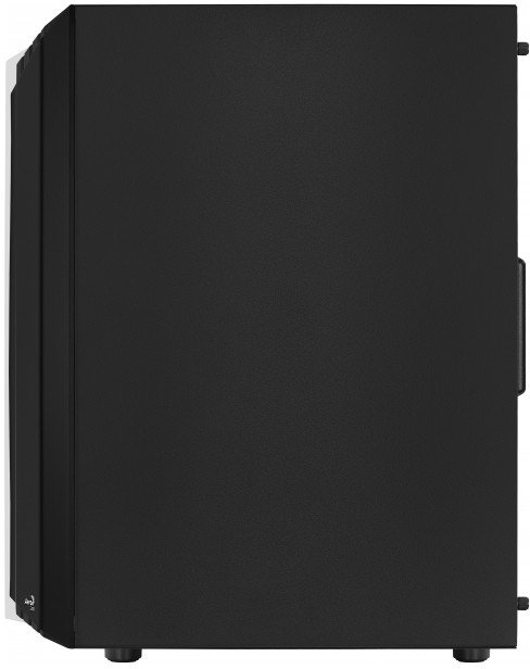 Aerocool Bionic v1 Midi-Tower, RGB, Tempered Glass - czarny