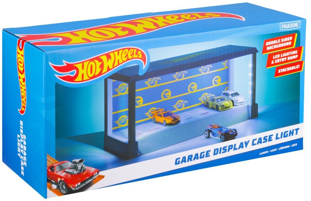 PALADONE Hot Wheels Garage Gablota garażowa z podświetleniem