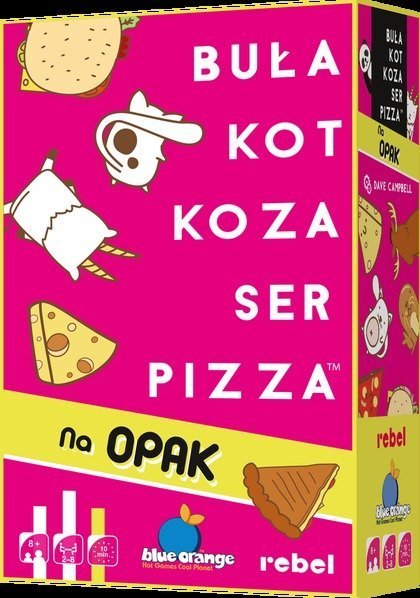 Rebel Buła, Kot, Koza, Ser, Pizza - Na opak REBEL