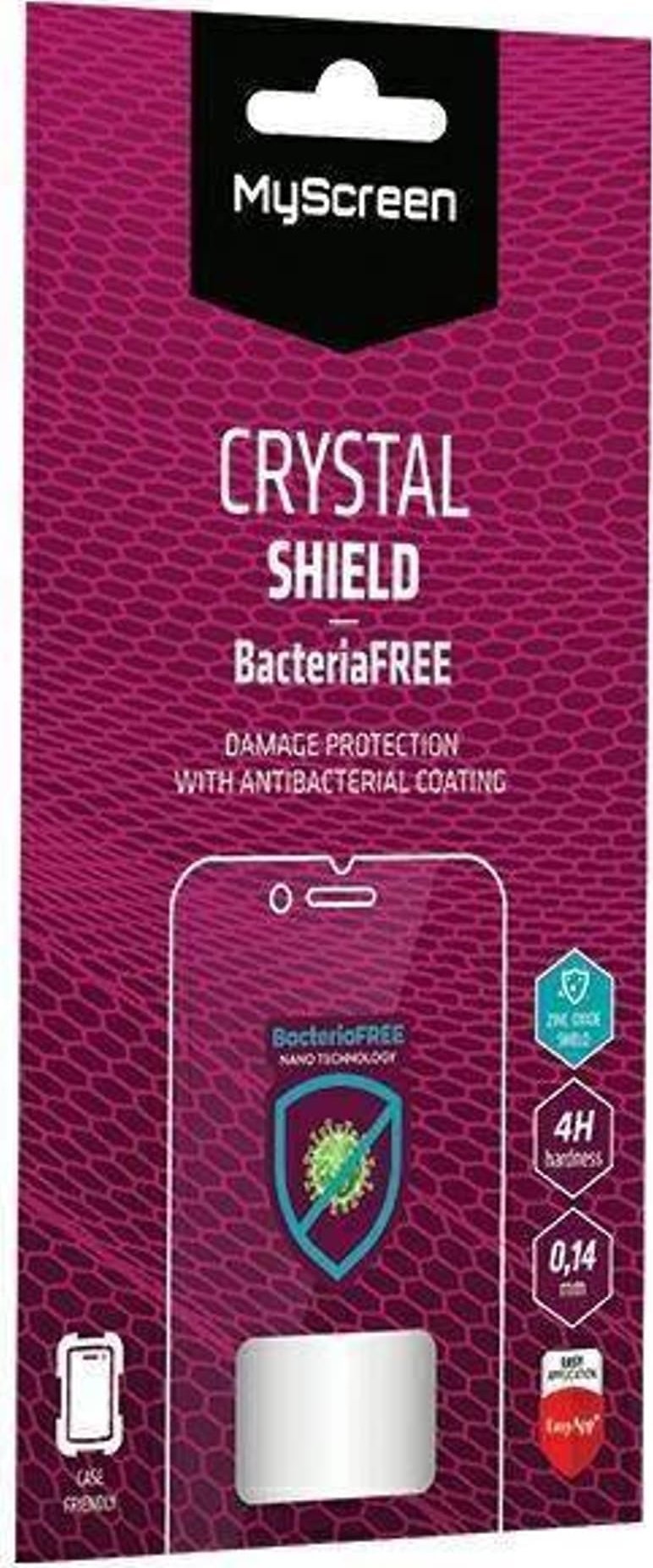MyScreen Protector MS CRYSTAL BacteriaFREE Motorola Moto G42