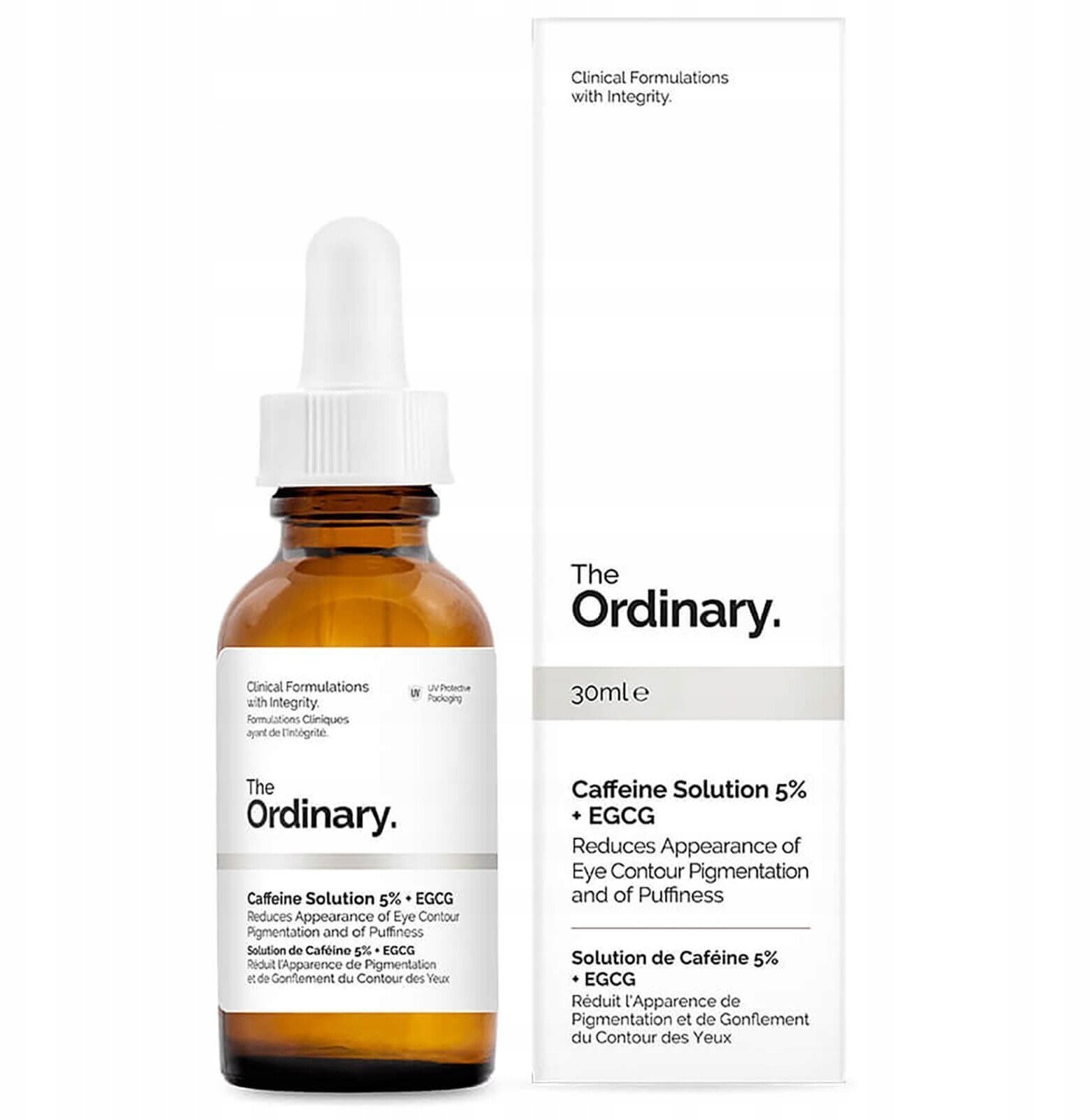 The Ordinary Zwykły roztwór kofeiny 5% + EGCG, 30 ml