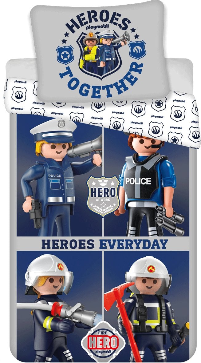 Jerry Fabrics Pościel licencyjna Playmobil 140x200 Jerry Fabrics