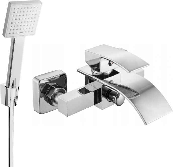 Mexen Mexen Aries R45 bateria wannowa z zestawem prysznicowym, chrom - 74483R45-00