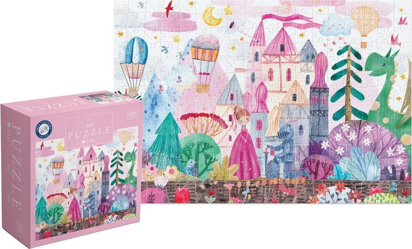 Puzzle Kids 250 Elementów Zamek Castle Interdruk