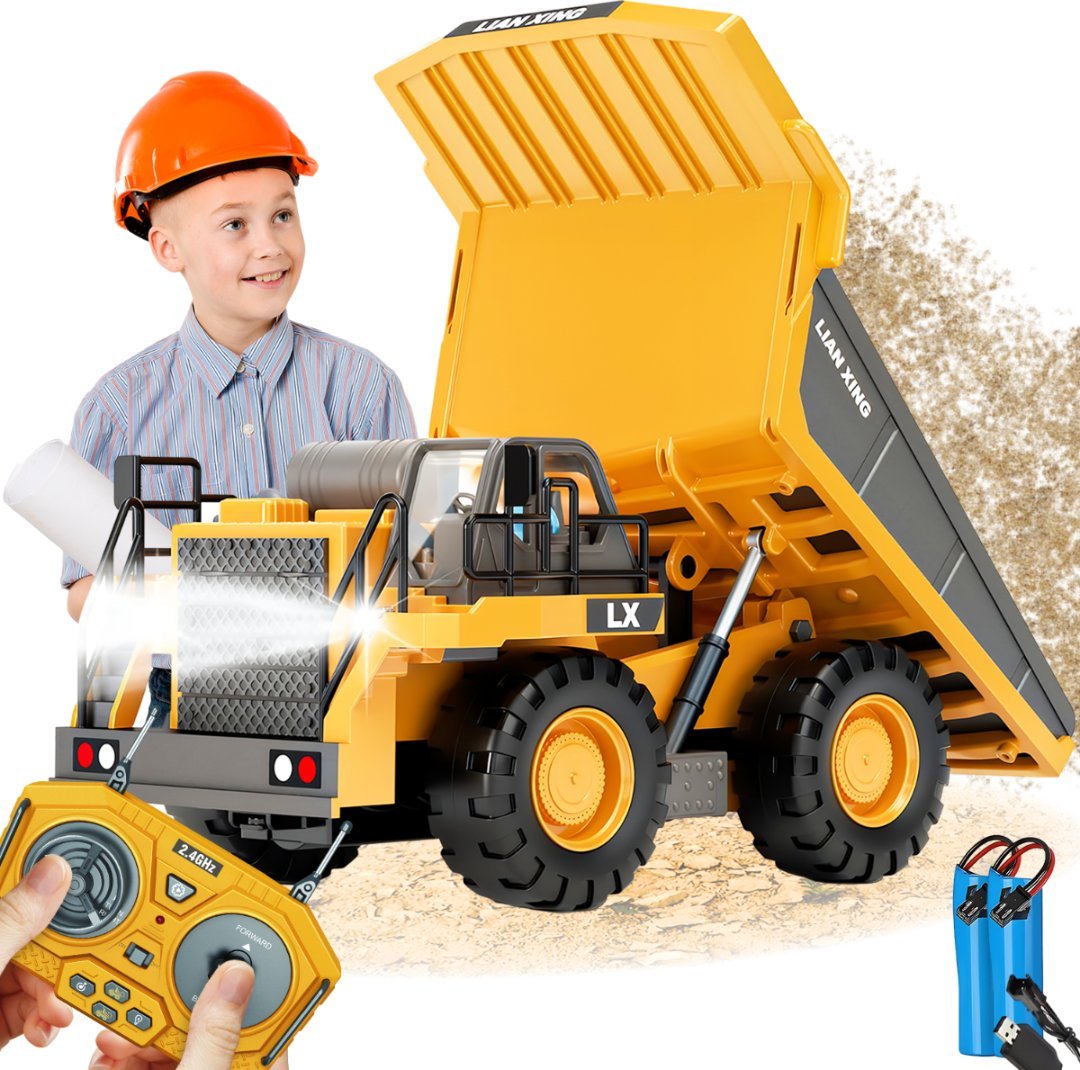 Zabawka Wywrotka RC zdalnie sterowana Heckermann 3349