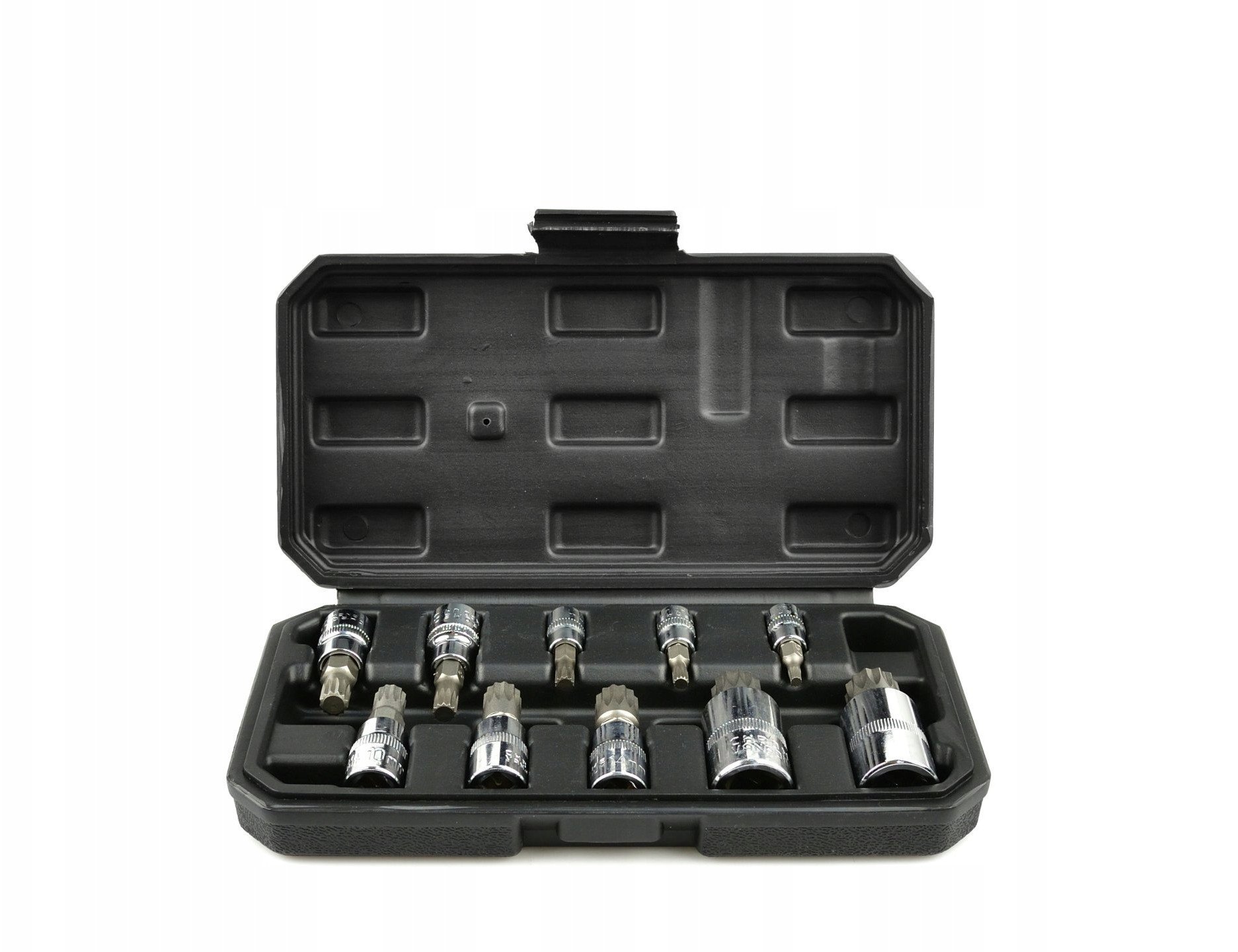 Zestaw nasadek spline 1/4 3/8 1/2 M4-M18 10el. (20)