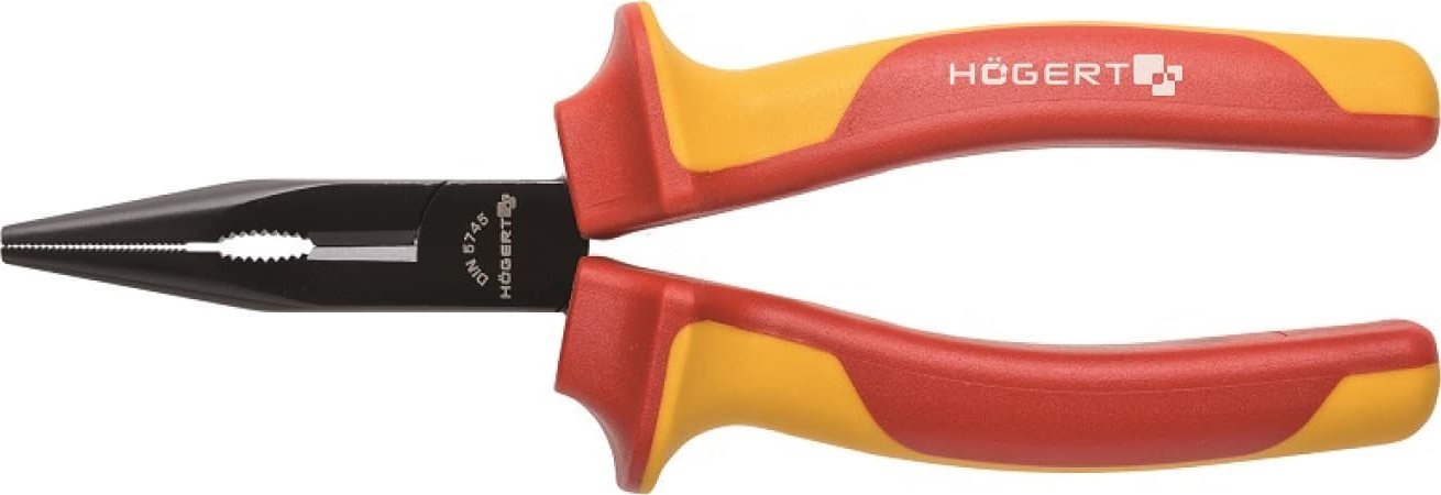 Högert Technik Szczypce wydłużone proste 160 mm 1000V HT1P913