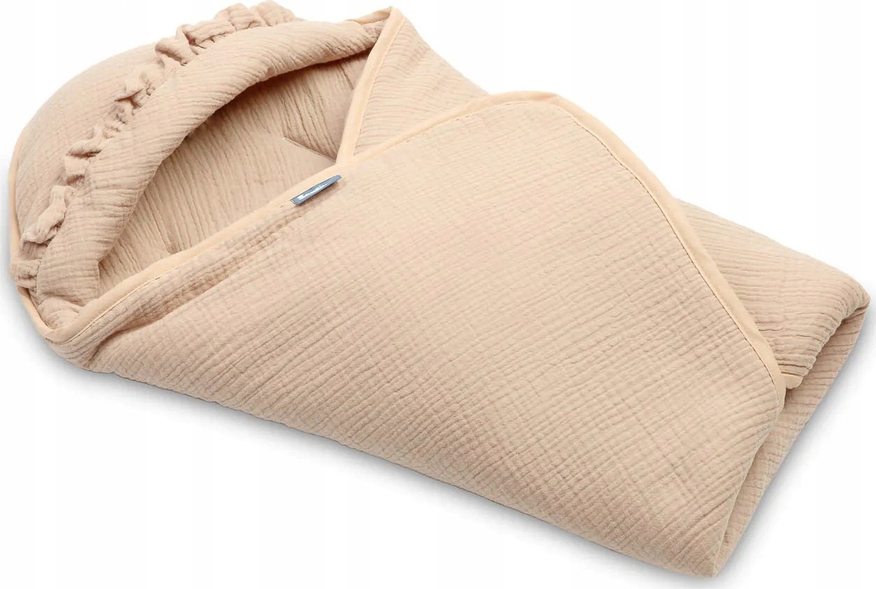 Sensillo OTULACZ DO FOTELIKA MUŚLINOWY BEŻOWY