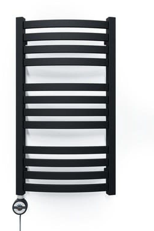 Grzejnik łazienkowy Kosser Elektrinis rankšluosčių džiovintuvas Kosser Cedro 1200x255 ERL, su laikmačiu, juodas