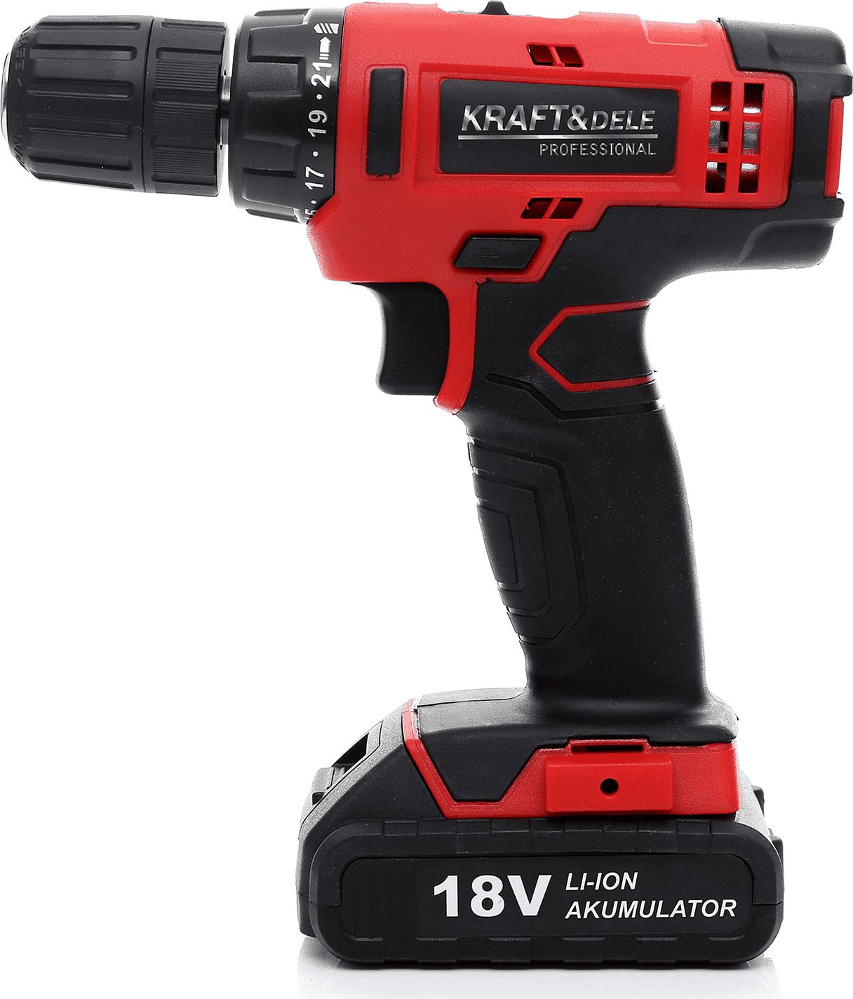 Wiertarko-wkrętarka Kraft&Dele KD1566 18 V 1 x akumulator 1.3 Ah
