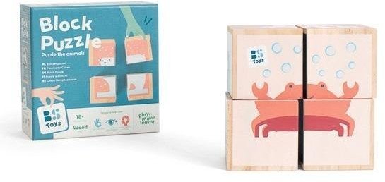 Drewniane klocki Zwierzęta Arktyki