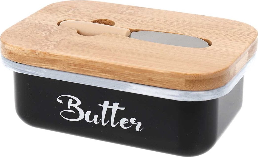 MASELNICZKA STALOWA Z NOŻYKIEM DO SMAROWANIA 2671