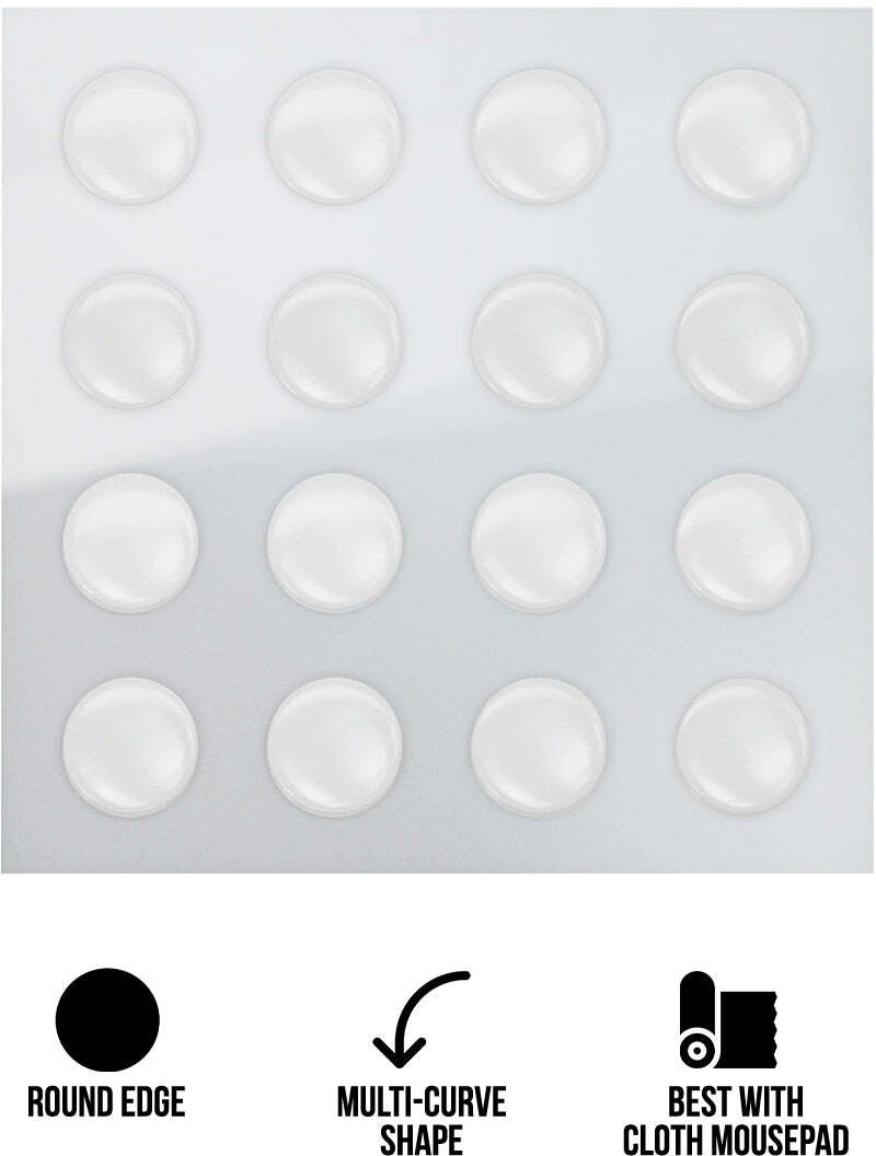 Ślizgacze X Raypad ARTISAN MIZUGUMO FUTAE-P8 (Białe) Zapasowe nóżki myszki ⌀8 x 0.8 mm