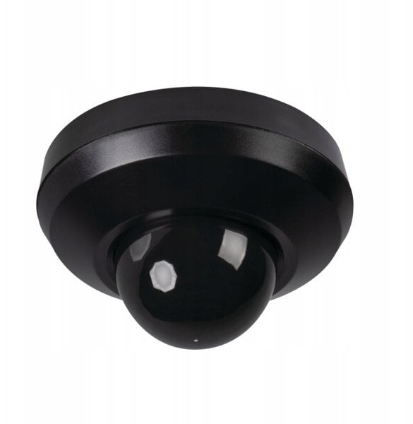 Czujnik ruchu 3XPIR SENTO-O-WT-B/B 2000VA Ø11 max 17m 360 st. IP44/20 IIkl. nastropowy/podstropowy czarny 26822