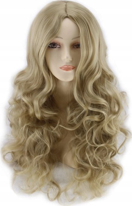 Korbi PERUKA KOPCIUSZKA KOPCIUSZEK KRÓLEWNA BLOND W58