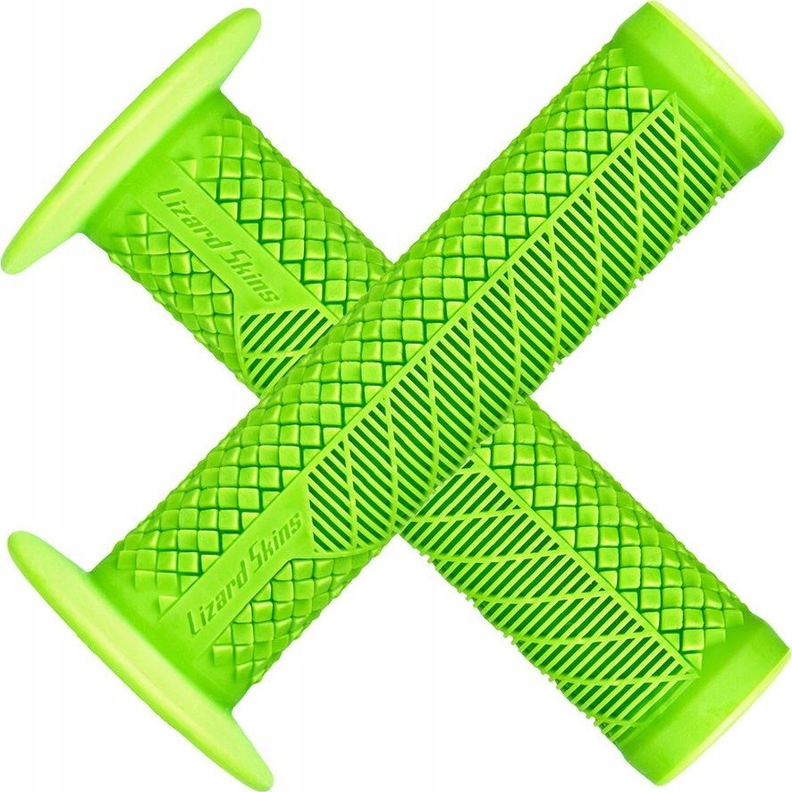 Lizard Skins Chwyty kierownicy LIZARDSKINS Single Compound CHARGER EVO with Flange - Green (NEW)