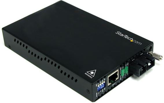 Konwerter światłowodowy StarTech ETHERNET SM FIBER CONVERTER SC (ET90110SM302)
