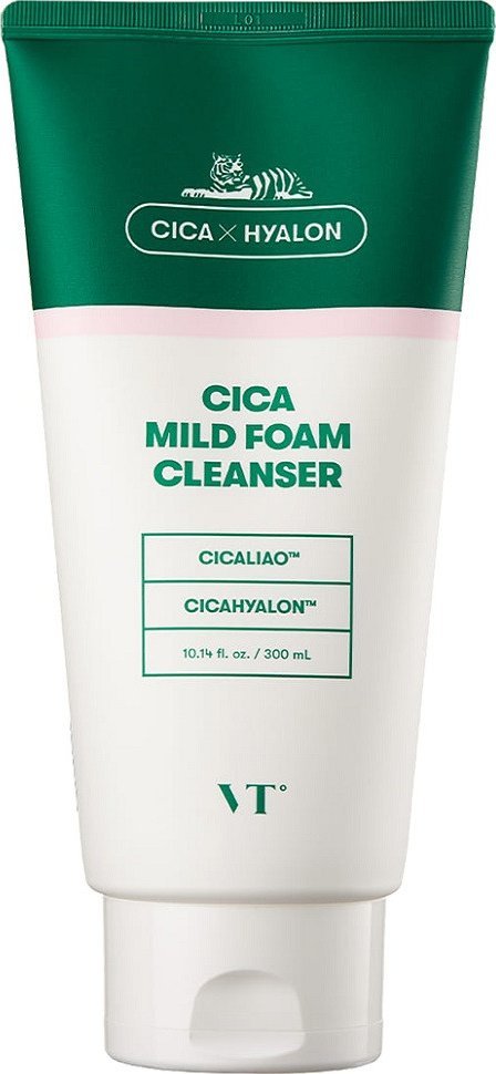 VT Cosmetics Cica Mild Foam Cleanser oczyszczająca pianka do twarzy 300ml