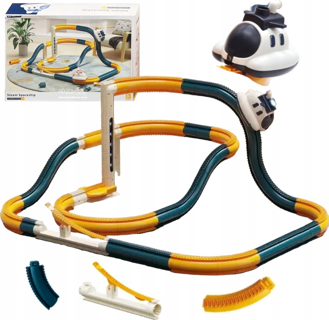 Tor samochodowy zjazdowy kolejka statek para wodna samolot 3203A