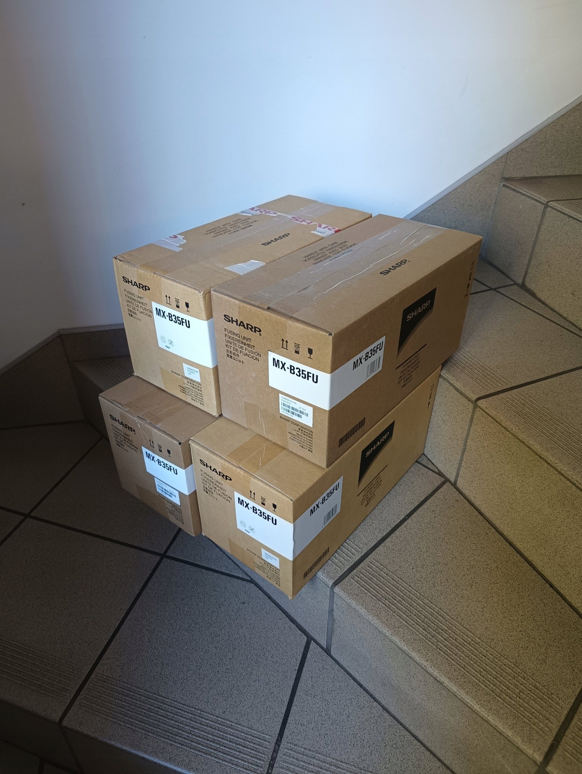 Sharp Oryginalny Fuser Unit MX-B35FU, Sharp MX-B350P/B355W/B450P/B455W, grzałka utrwalająca