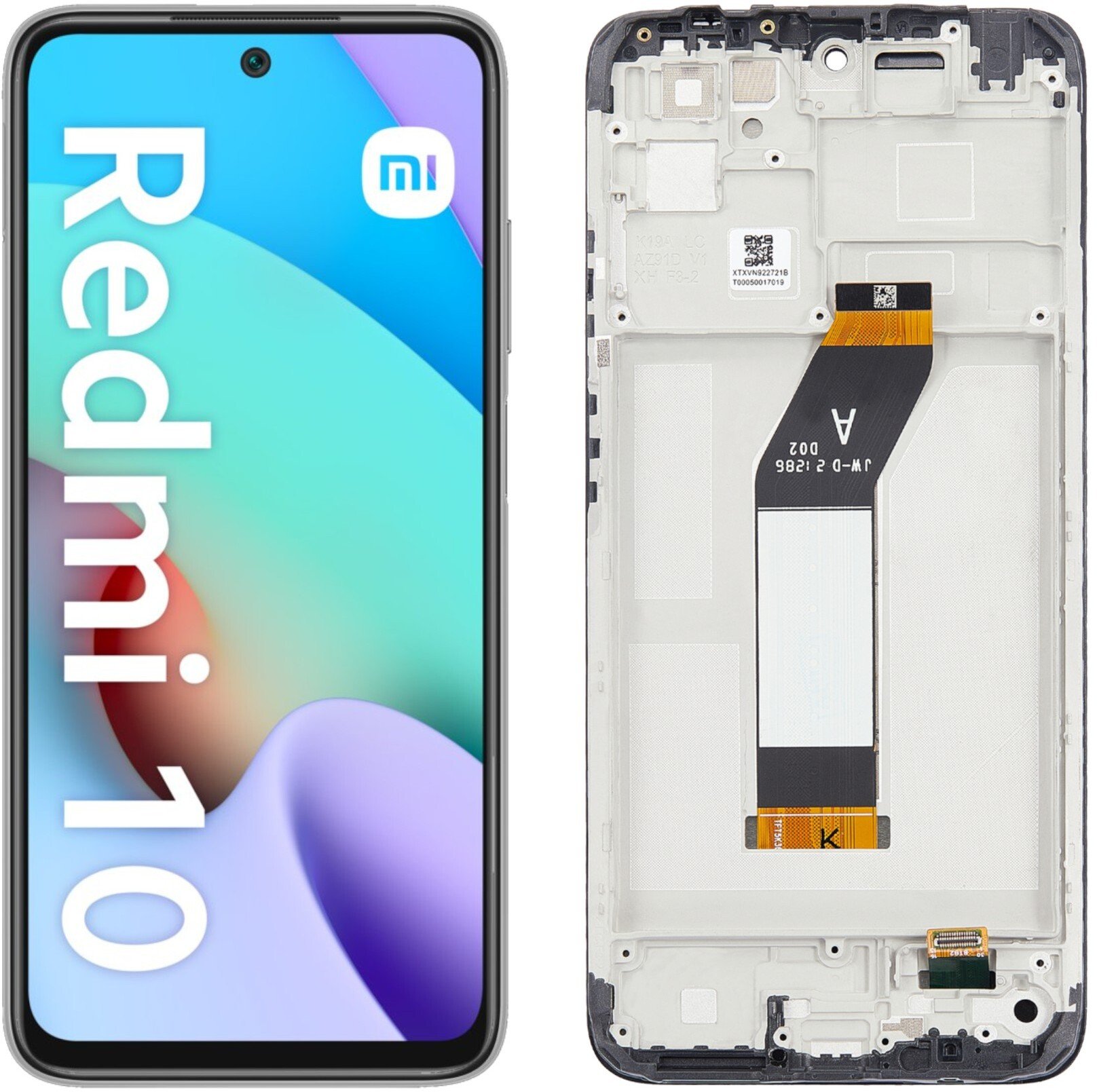 Wyświetlacz do Xiaomi Redmi 10 LCD 21061119DG Ekran Ramka