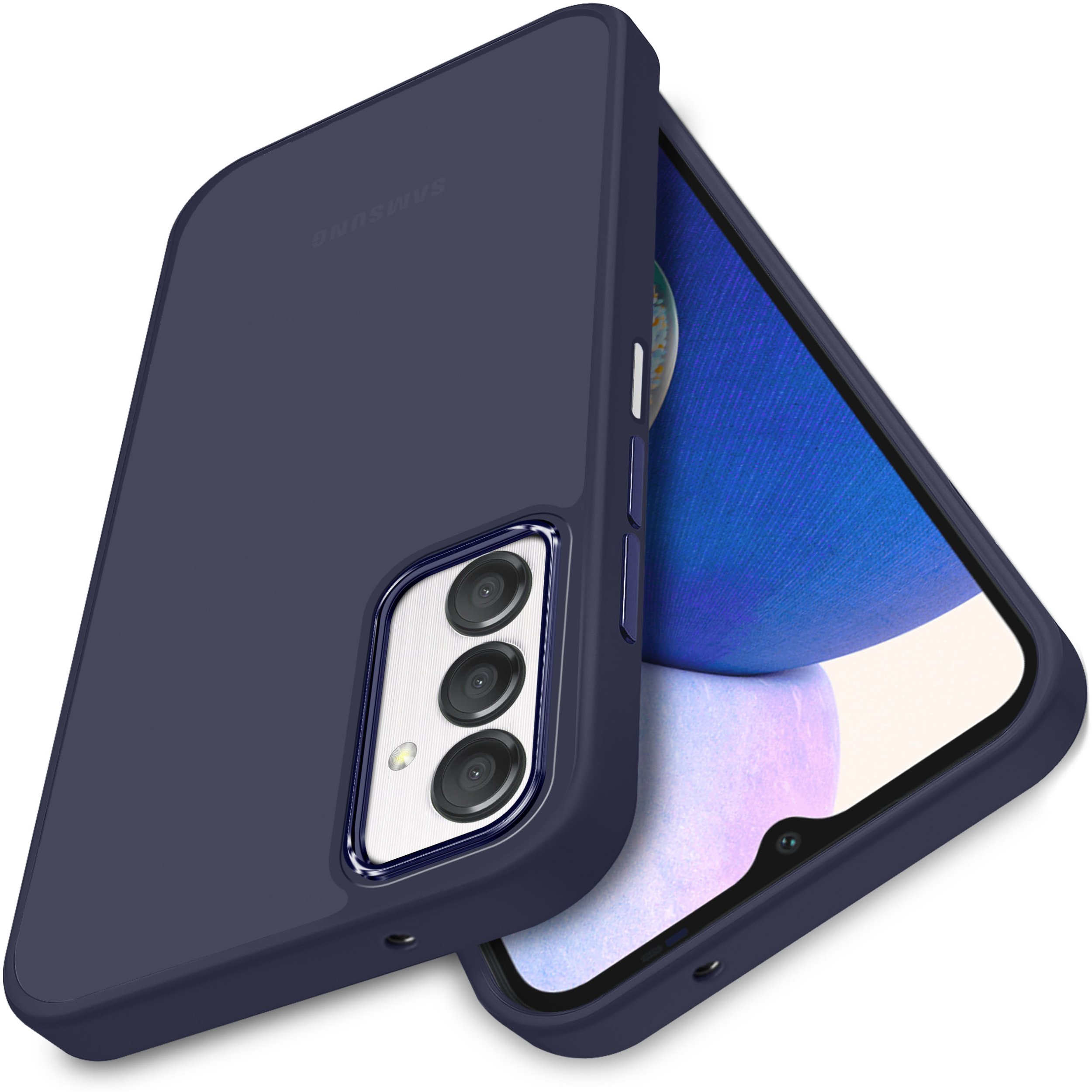 Etui do Samsung Galaxy A25 5G MATOWE SILICONE CASE SATYNOWE + Szkło 9H