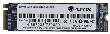 Dysk SSD AFOX ME300 SSD M.2 PCI-EX4 128GB TLC 1.6 GB/S NVME ME300-128GN