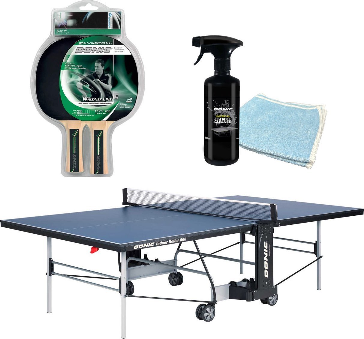 Donic Teniso stalas indoor 19mm DONIC Roller 800 Mėlyna