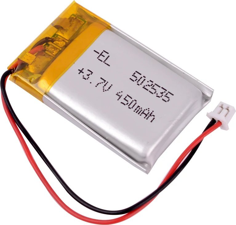 Liter Energy Battery Akumulator Li-Poly 450mAh 3.7V 502535
