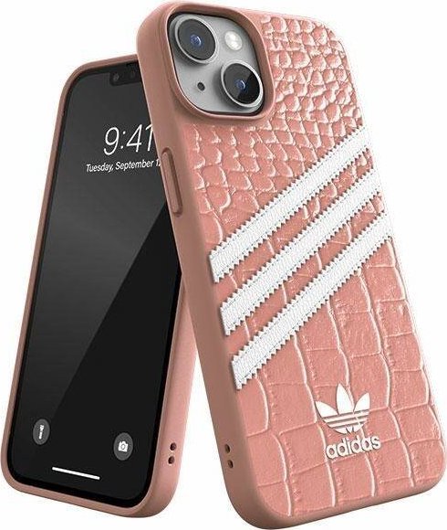 Adidas OR Samba Alligator iPhone 14 6.1 różowy-biały/mauve-white 50199 standard