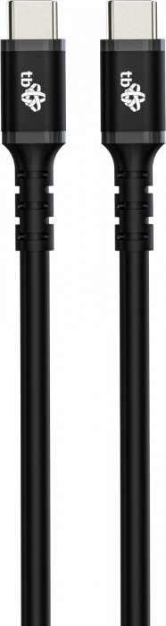 Kabel USB TB Print USB-C - USB-C 2 m Czarny (AKTBXKUCC2SI20B)