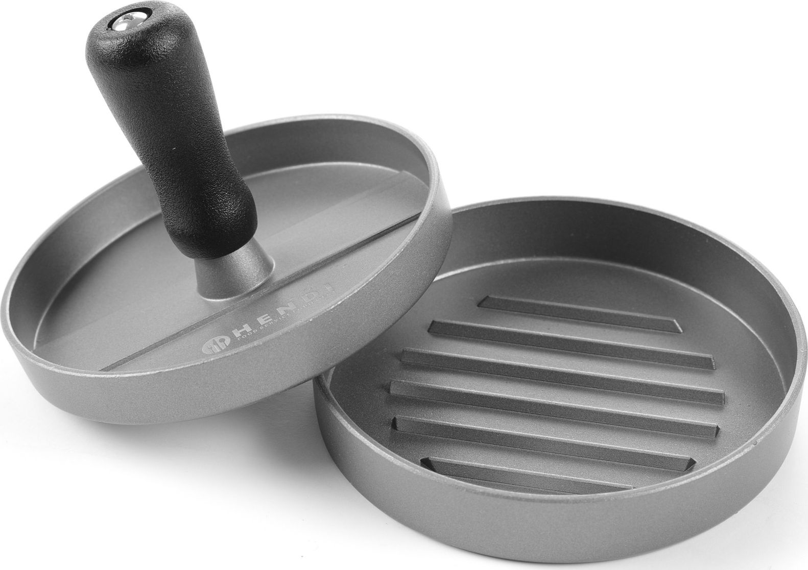 Hendi Ręczna prasa do hamburgerów nieprzywierająca 120mm Hendi 513026 Ręczna prasa do hamburgerów nieprzywierająca 120mm Hendi 513026