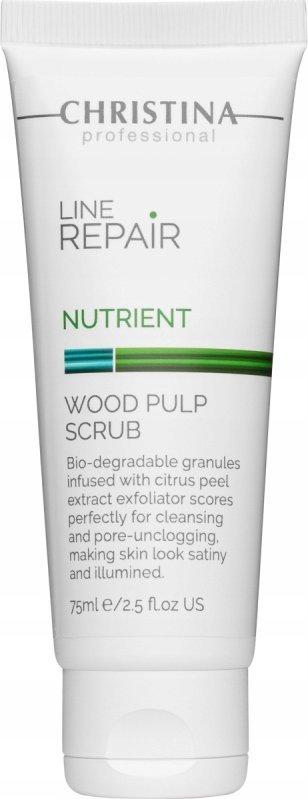 Line Repair Nutrient Wood Pulp Scrub - Scrub z pulpy drzewnej, 75 ml