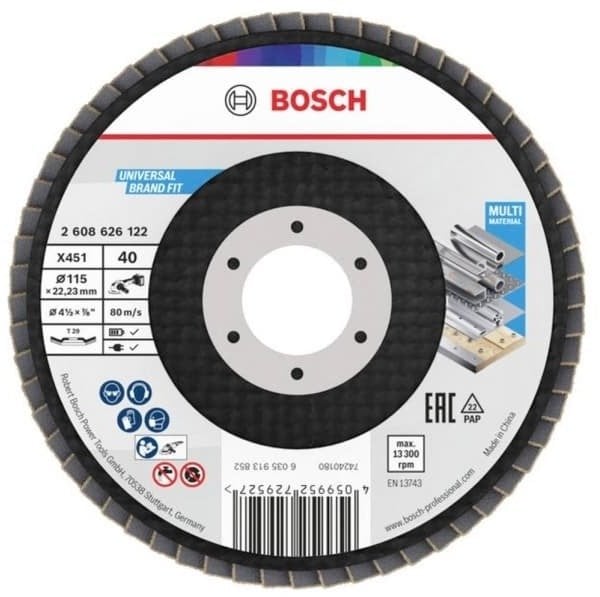 Tarcza listkowa X451 115mm T29 G40