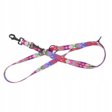 Smycz regulowana ta�ma dla psa Peru, 25mm/220cm
