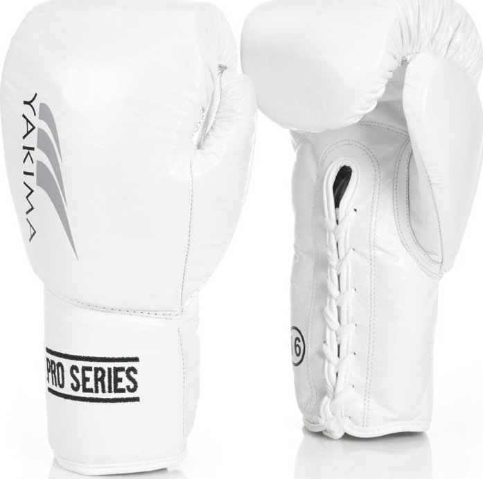 YakimaSport Rękawice bokserskie WOLF WHITE L 10 oz