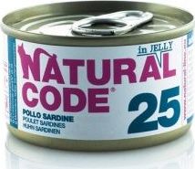 Natural Line s.r.l Karma mokra 25 z kurczakiem i sardynkami żel 85g