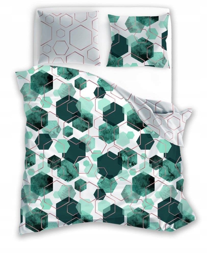 Faro patalynės komplektas Milagro Verde 009, 200x220, 3 dalių