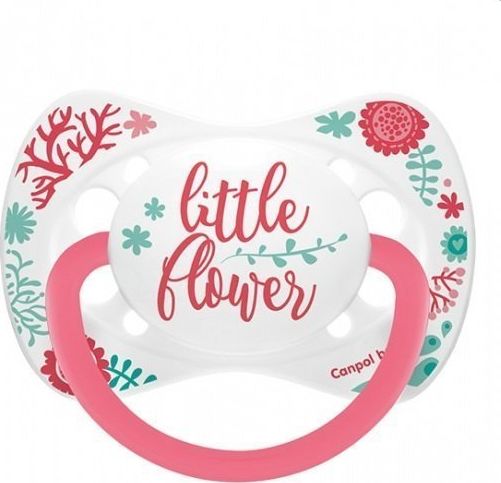 Canpol Smoczek silikonowy symetryczny 6-18 WILD Nature uniwersalny