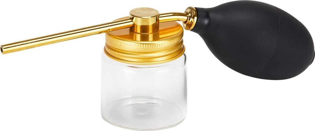 Activeshop Rozpylacz barberski do talku złoty