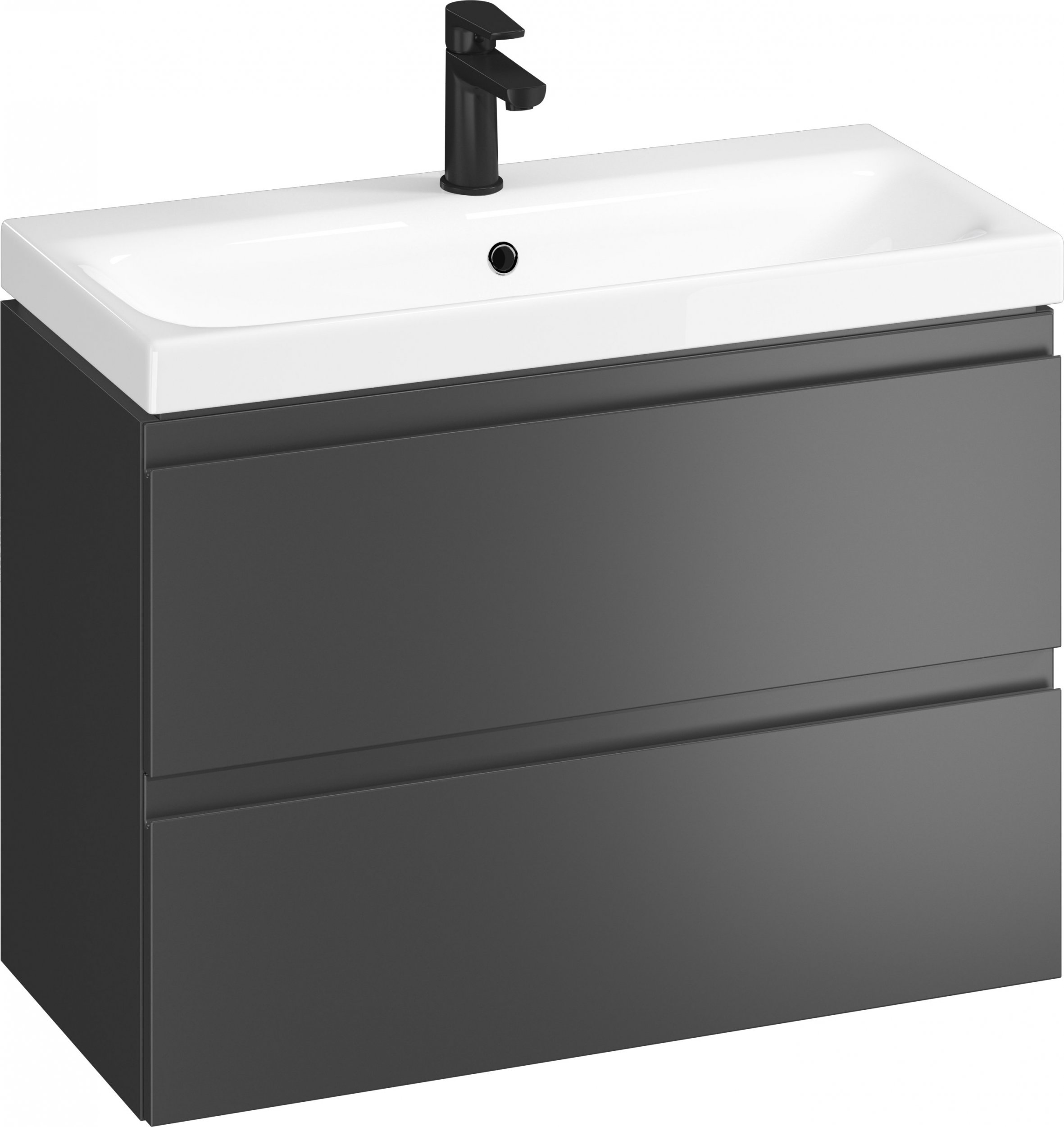 Cersanit Moduo Slim 79.5 cm antracyt (S801-468-DSM)