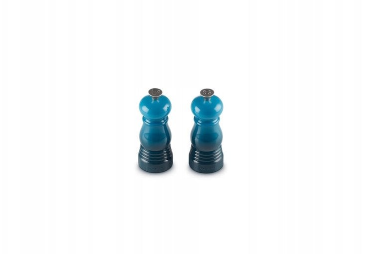 Le Creuset Salt and Pepper Mill Set 11cm Blue 0630870215732