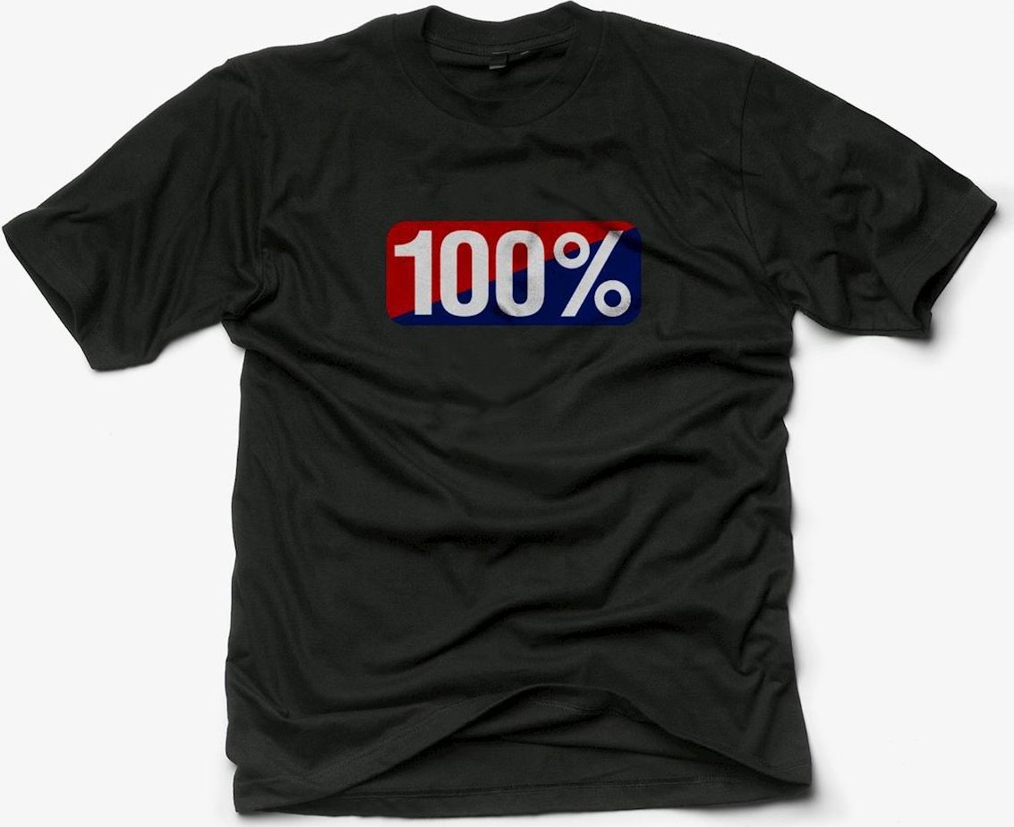 100% Koszulka męska Classic black r. XL