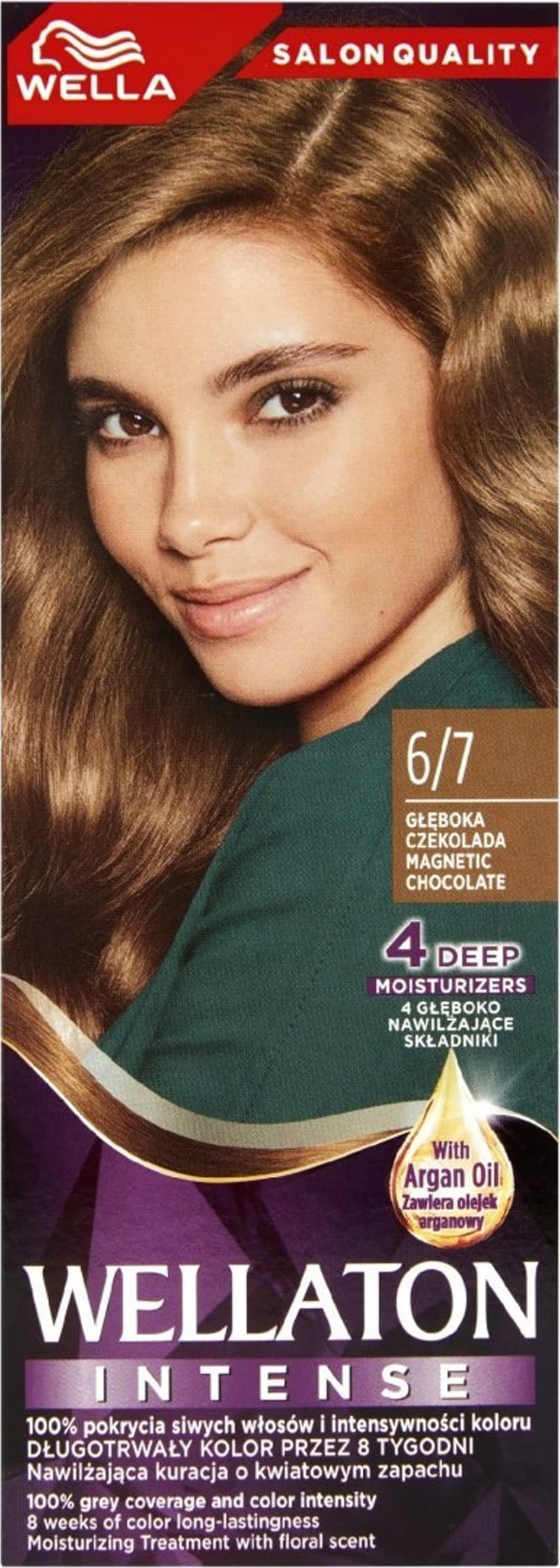 Wella WELLA Wellaton Intense Farba do włosów 6/7 - Głęboka Czekolada 1op.