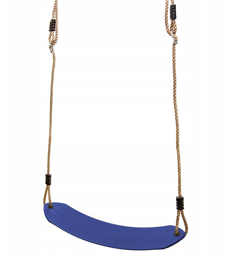 Niebieskie Elastyczne Siedzisko Do Huśtawki 65 cm huśtawka ogrodowa
